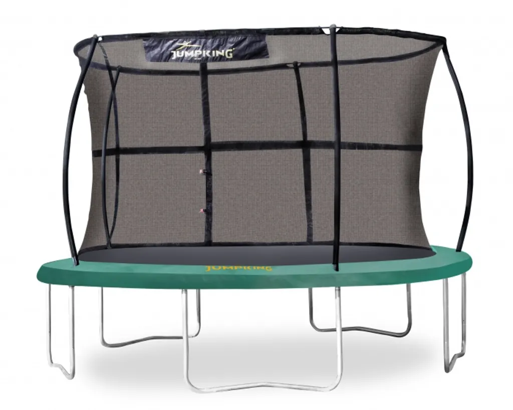 Jumpking Trampolin mit JumpPod ClassicSicherheitsnetz 366 cm grün